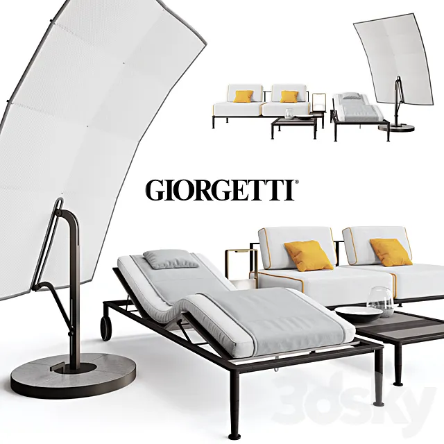 Giorgetti GEA Set 3D Model