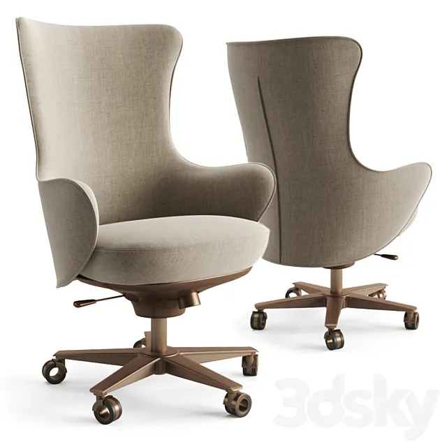 Giorgetti genius geust armchair 3DModel