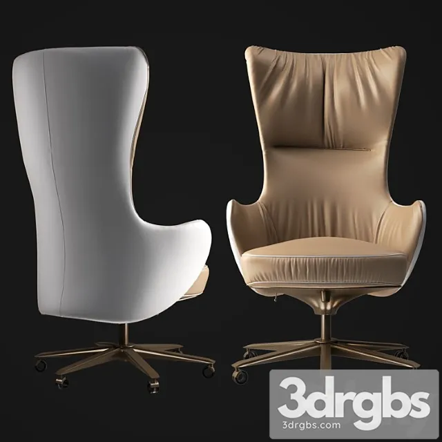 Giorgetti genius office armchair 3D Model Download Giorgetti genius office armchair 3D Model Download