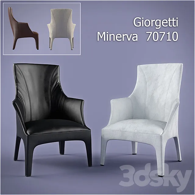 Giorgetti Minerva 70710 3D Model Giorgetti Minerva 70710 3D Model