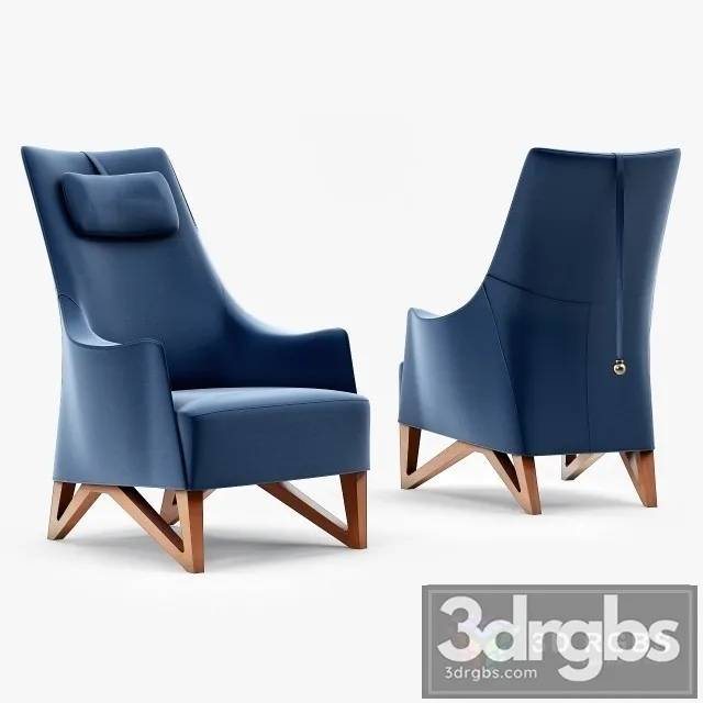 Giorgetti Mobius Armchair 3D Model Download Giorgetti Mobius Armchair 3D Model Download