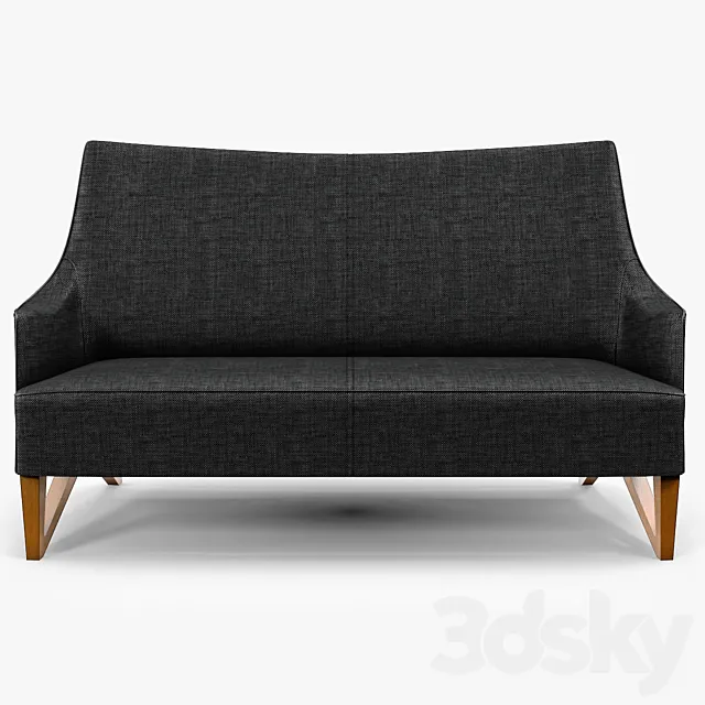 Giorgetti mobius sofa 63943 3D Model Giorgetti mobius sofa 63943 3D Model