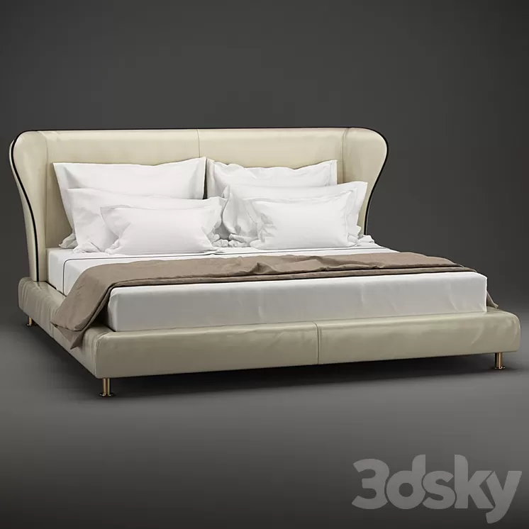 Giorgetti Rea Bed 3D Model