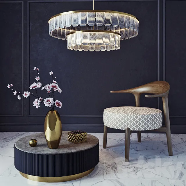 Giorgetti set_3 3D Model