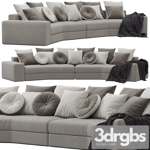 Giorgetti Skyline Sofa 3D Model Download Giorgetti Skyline Sofa 3D Model Download