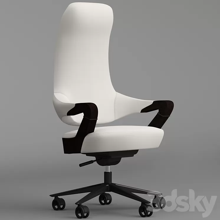 Giorgetti spinger office armchair 3D Model Giorgetti spinger office armchair 3D Model