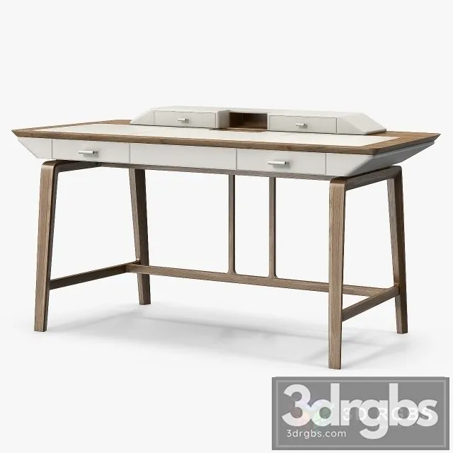 Giorgetti Studium Writing Desk 3D Model Download