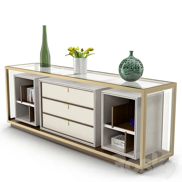 Giorgetti TOWN CARLO COLOMBO 2015 80100 3DModel