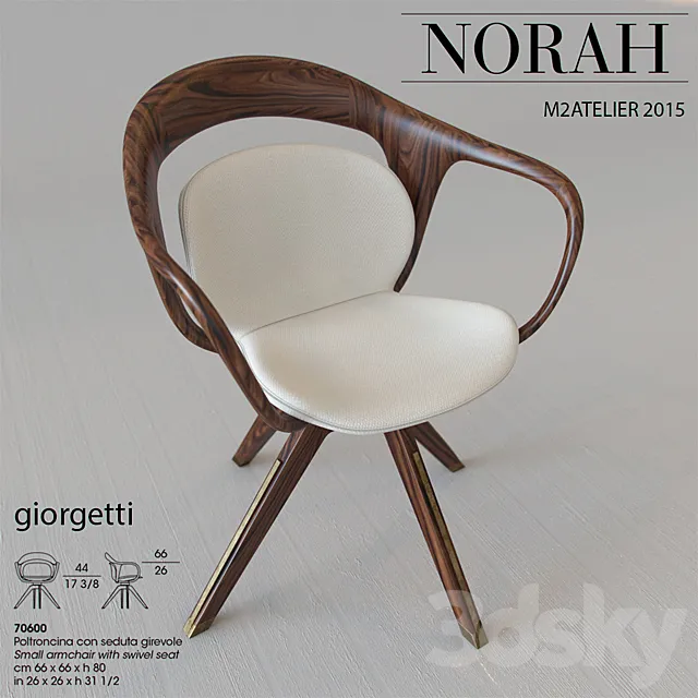 giorgetti_M2ATELIER 2015_NORAH 3D Model