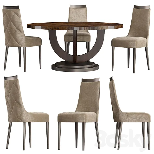 Giorgio Coliseum Fixed Dining Tabled 3DModel