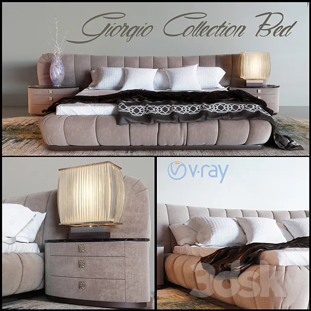 Giorgio Collection Bed 3DModel