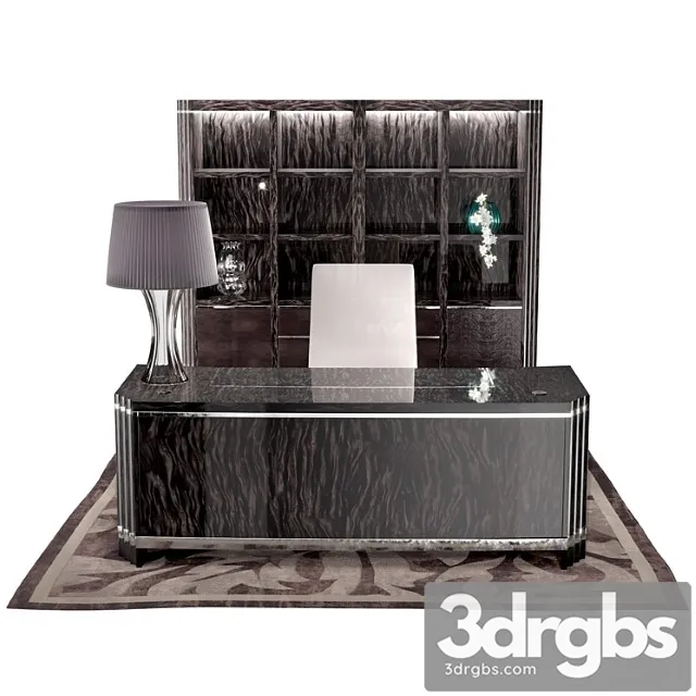 Giorgio collection presidential office set 2 3D Model Download