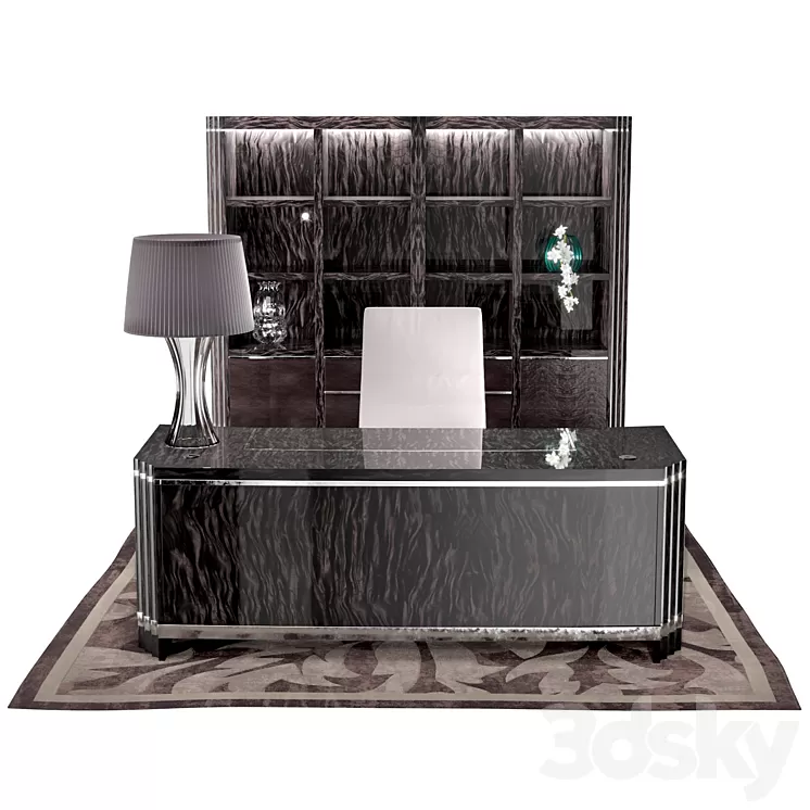Giorgio Collection Presidential Office Set 3D Model Giorgio Collection Presidential Office Set 3D Model