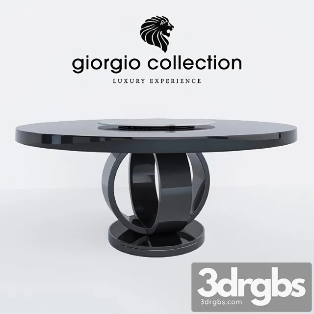 Giorgio collection vision round table 2 3D Model Download
