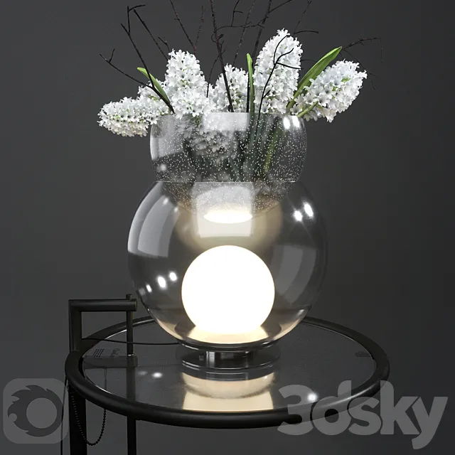 Giova_FontanaArte + Adjustable Table E 1027_ClassiCon 3D Model