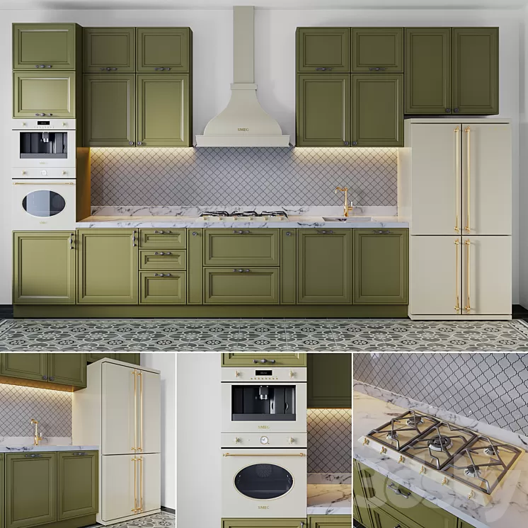 Giovane cuisine from Rimi cuisine 3D Model Giovane cuisine from Rimi cuisine 3D Model