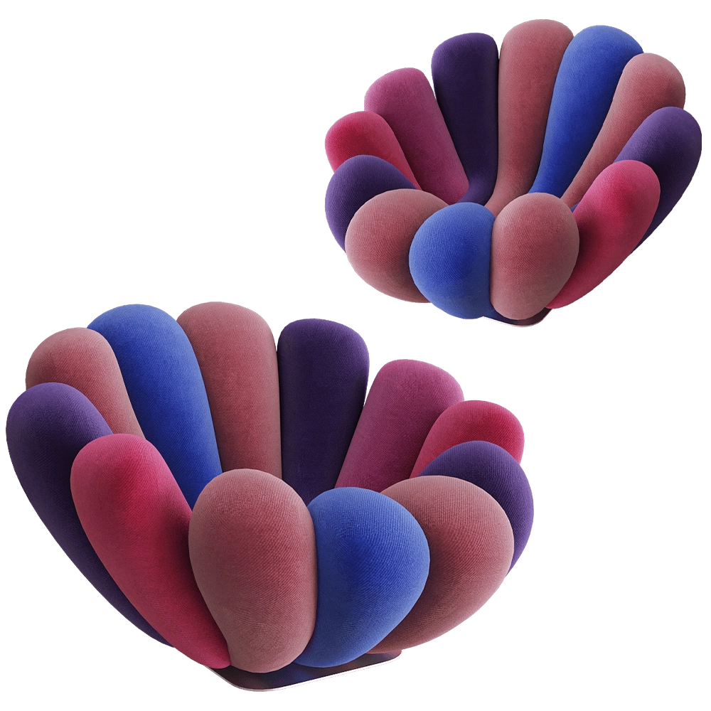 Giovannetti – Armchair Anemone 3D Model Giovannetti – Armchair Anemone 3D Model