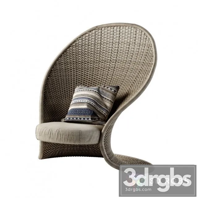 Giovanni Travasa Armchair 3D Model Download Giovanni Travasa Armchair 3D Model Download