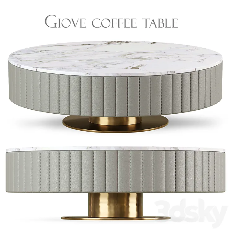 Giove coffee table 3D Model Free Download
