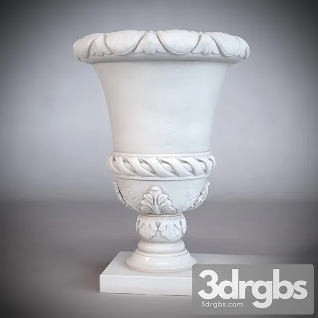 Gipsovaja Vaza 3D Model Download