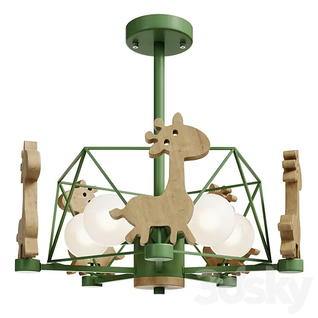 Giraffe Lampatron 3D Model