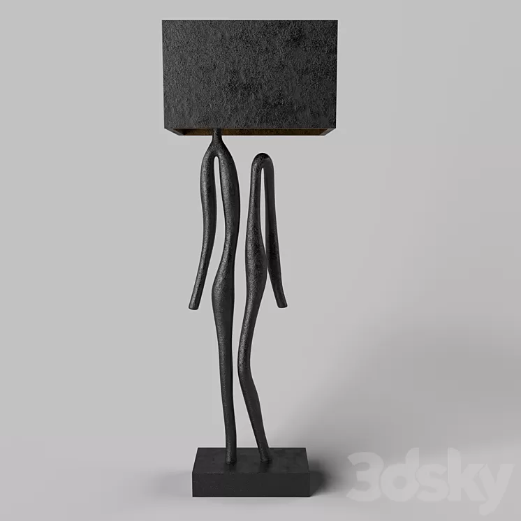 Girl Lamp by Atelier Van Lieshout 3D Model