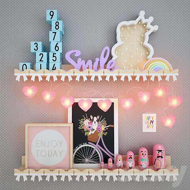 Girl’s set ?2 3DModel Girl’s set ?2 3DModel