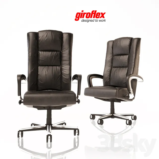 Giroflex _ Leonardo 3D Model