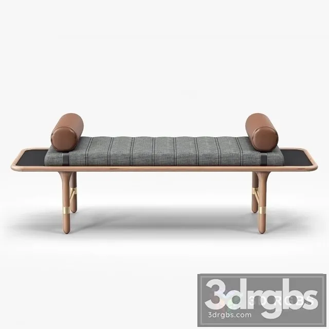 Giulia Novars Manhattan Bench 3D Model Download