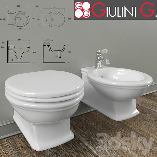 Giulini G “Collection Impero Style” 3DModel Giulini G “Collection Impero Style” 3DModel