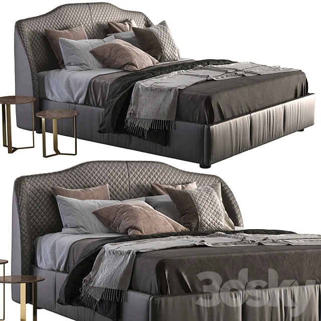Giulio marelli roger bed 3DModel Giulio marelli roger bed 3DModel