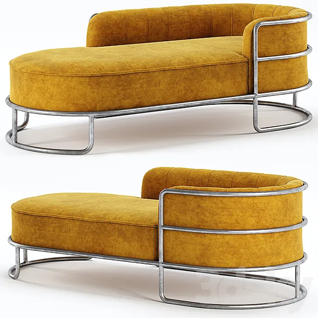 Giuseppe De Vivo Chaise longue 3D Model Giuseppe De Vivo Chaise longue 3D Model