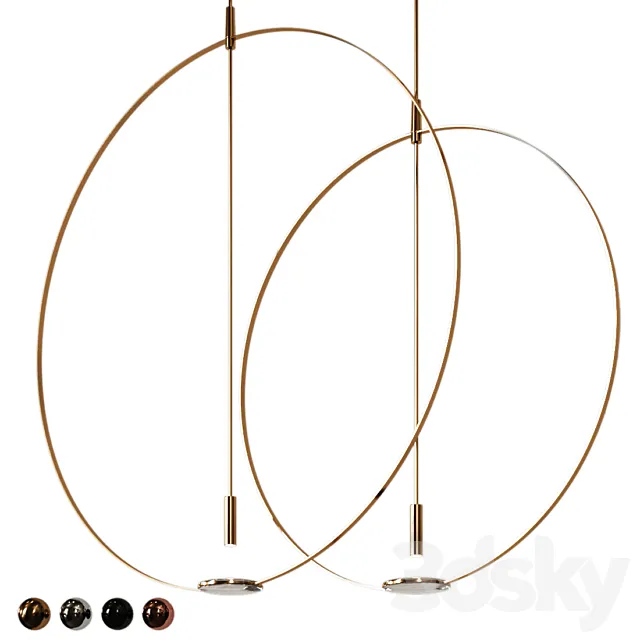 Giustini and Stagetti MAGNIFIER CEILING LAMP Gold. Black. Chrome. Bromze 3DModel Giustini and Stagetti MAGNIFIER CEILING LAMP Gold. Black. Chrome. Bromze 3DModel