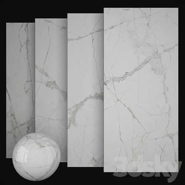 Glacier White 3DModel