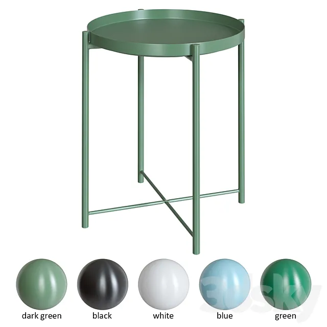 Gladom Serving Table 3DModel