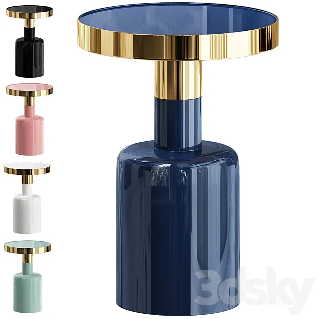 Glam Bijzettafel 3DModel Glam Bijzettafel 3DModel