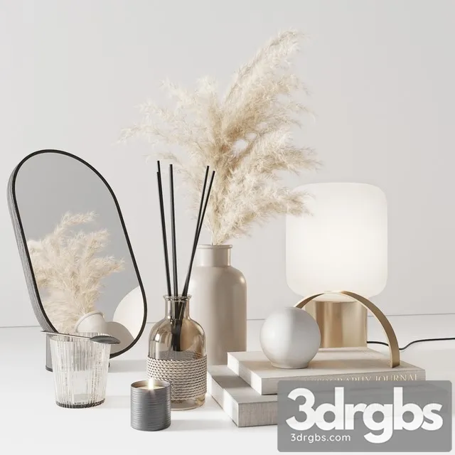 Glam Set 3D Model Download Glam Set 3D Model Download