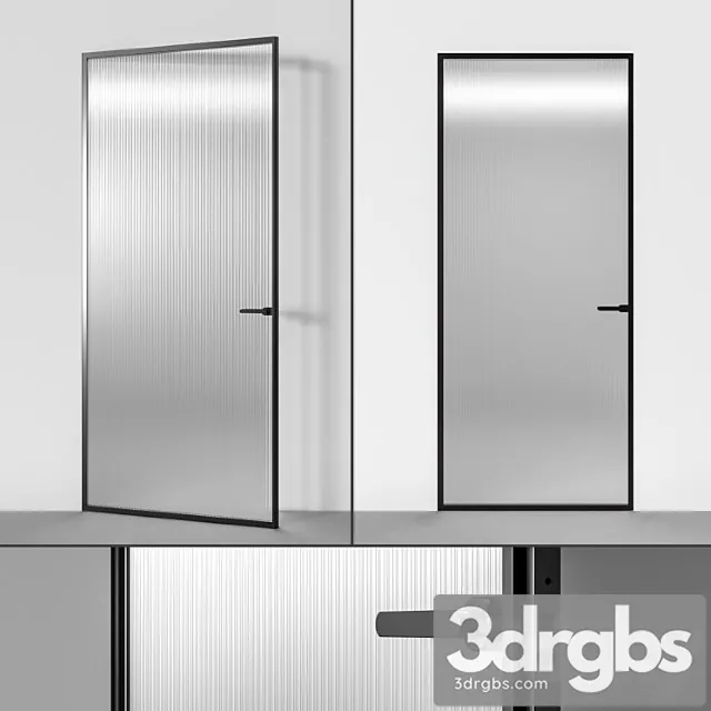Glas italia interior door 3D Model Download
