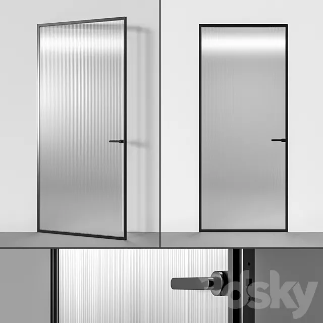 Glas Italia interior door 3D Model
