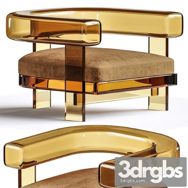 Glass Armchair 3 3D Model Download Glass Armchair 3 3D Model Download