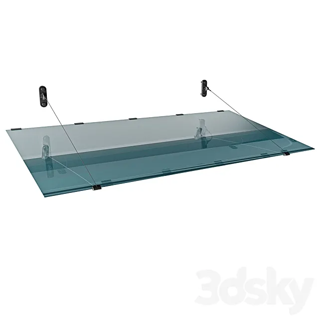 Glass canopy 2 3D Model