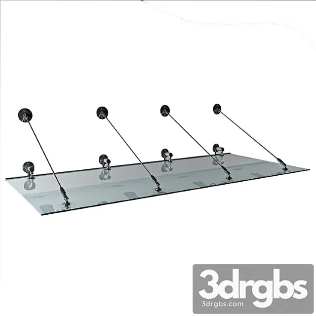 Glass Canopy 3D Model Download