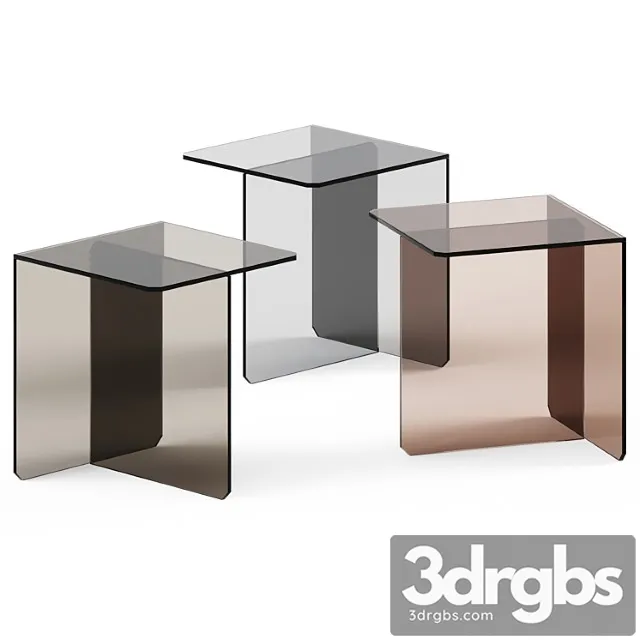 Glass coffee table kum Glass coffee table kum