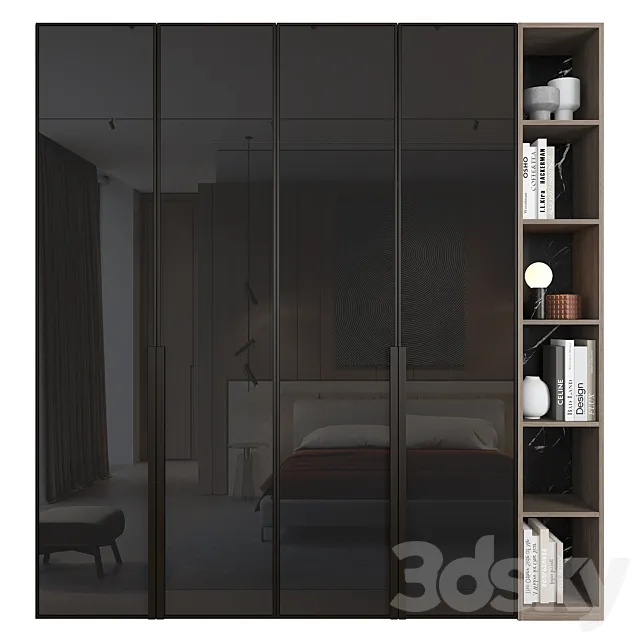 Glass Furniture Composition 155 3D Model