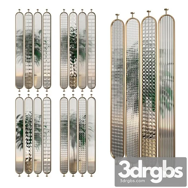 Glass Partition 11 3D Model Download