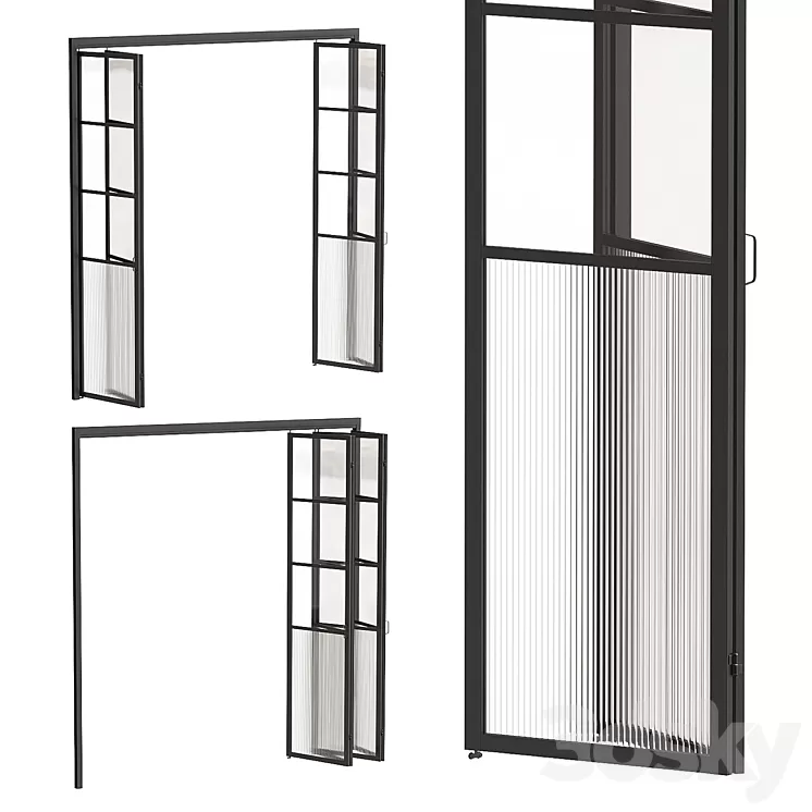 Glass partition 3D Model