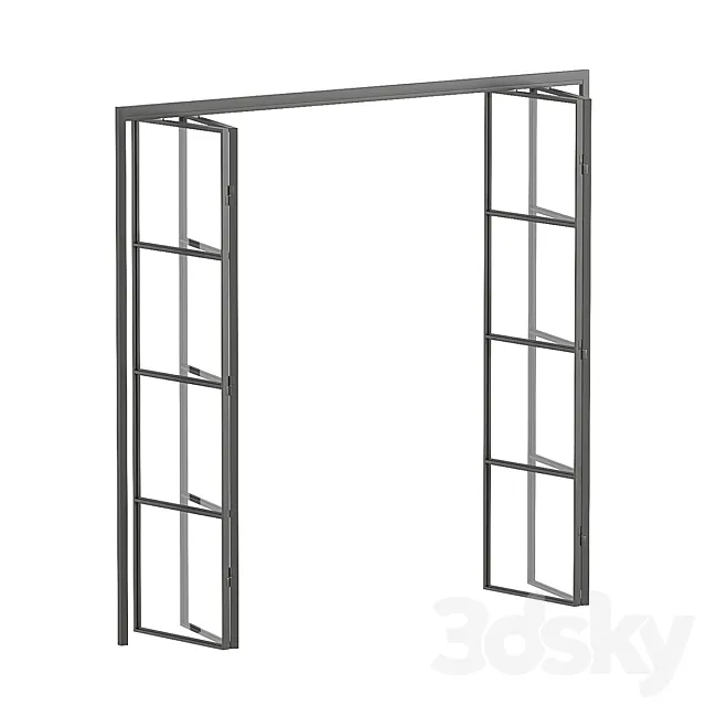 Glass partition 3D Model