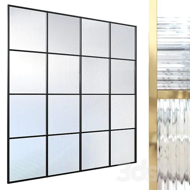 Glass partition 3D Model