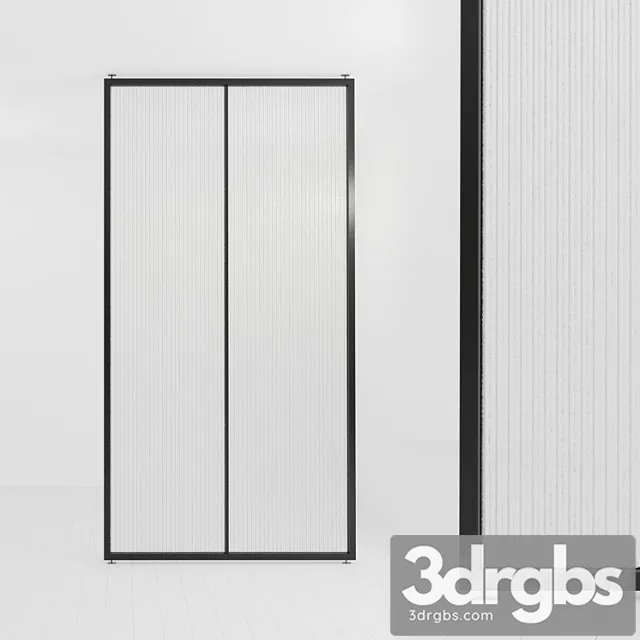 Glass partition 47 3D Model Download