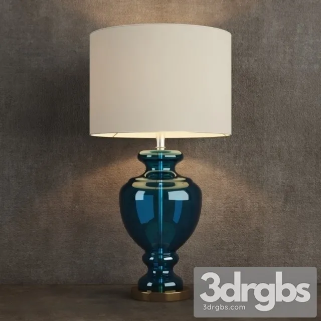 Glass Table Lamp 3D Model Download